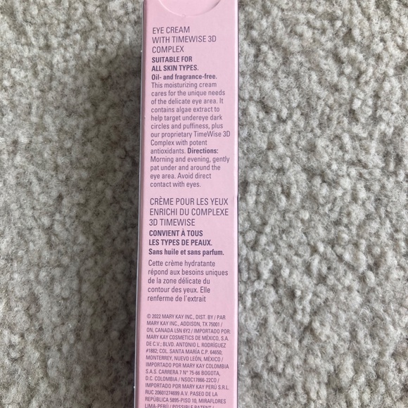 MARY KAY TIMEWISE EYE CREAM WITH 3D COMPLEX~217408~NIB~FULL SIZE! - Picture 2 of 2